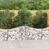 Image de vidaXL Paniers à gabions arqués - 8 pcs