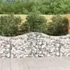 Image de vidaXL Paniers à gabions arqués 15 pcs