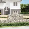 Image de vidaXL Paniers à gabions 12 pcs 200x50x140/160 cm