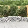 Image de vidaXL Paniers à Gabions arqués 2 pcs