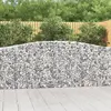 Image de vidaXL Paniers à Gabions arqués 10 pcs