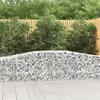 Image de vidaXL Paniers à gabions arqués (4 pcs)