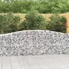 Image de vidaXL Paniers à gabions arqués 10 pcs 400x50x80/100 cm