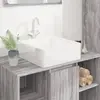 Image de vidaXL Lavabo 37x37 cm Blanc