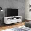 Image de vidaXL Meuble TV - Blanc