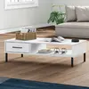 Image de VIDAXL Table basse OSLO - Bois pin massif