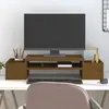 Image de vidaXL Support Moniteur - Marron miel