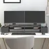 Image de vidaXL Support de Moniteur - Gris Pin Massif