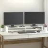 Image de vidaXL Support de moniteur Blanc