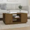 Image de vidaXL Table basse - Marron miel