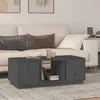 Image de VIDAXL Table basse Gris 110x50x40