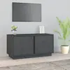 Image de vidaXL Meuble TV - Gris 80x35x40,5 cm
