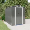 Image de vidaXL Abri de jardin 5.25 m² Gris clair