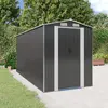 Image de vidaXL Abri de jardin 8.44 m² Anthracite