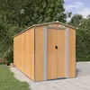 Image de vidaXL Marron clair 192x440x223 cm