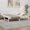 Image de VIDAXL Lit coulissant 2x75x190 cm - Bois de pin massif