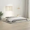 Image de vidaXL Cadre de lit sans matelas 140x200 cm - Bois de pin blanc