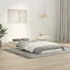 Image de vidaXL Cadre de lit sans matelas - Blanc 90x200 cm bois de pin massif