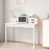 Image de vidaXL Bureau Blanc 110x50x93 cm