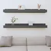 Image de VIDAXL Étagères murales 2 pcs - Gris pin massif