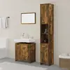 Image de vidaXL Ensemble de meubles salle de bain 3 pcs - Chêne fumé