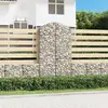 Image de vidaXL Panier de gabions - Argenté