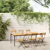 Image de vidaXL Chaises pliables jardin lot de 6 acier