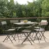 Image de VIDAXL Bistrot Pliantes Gris