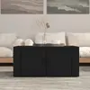 Image de vidaXL Table basse 80x50 noir