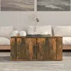 Image de vidaXL Table basse 80x50 cm - Chêne Fumé
