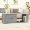 Image de vidaXL Table basse Sonoma gris - 100 cm