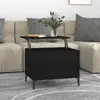 Image de vidaXL Table basse relevable - Noir