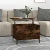 Image de vidaXL Table basse - Chêne fumé 60x45 cm