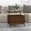 Image de VidaXL Table basse chêne marron 60x44,5x45