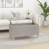 Image de vidaXL Table Basse Gris Béton 90 cm