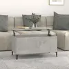 Image de VidaXL Table basse Gris Béton