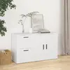 Image de vidaXL Buffet - Blanc