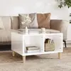 Image de VidaXL Table Basse - Blanc Brillant
