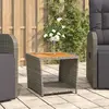 Image de Table à thé vidaXL - Gris 45x45x40 cm