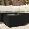 Image de VidaXL Table basse de jardin - Noir