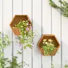 Image de vidaXL Jardinières murales acier corten - Rouillé