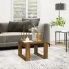 Image de vidaXL Table d'appoint chêne fumé