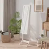 Image de vidaXL Miroir sur pied Blanc