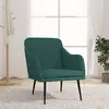 Image de VidaXL Fauteuil - Vert foncé