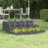 Image de vidaXL Jardinière Gris 78x78x27 cm Bois de pin