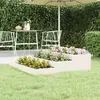 Image de vidaXL Jardinière bois massif Blanc