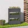 Image de vidaXL Jardinière 77x25 cm - Bois de pin gris