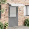 Image de VidaXL Auvent de Porte - Gris