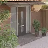 Image de vidaXL Auvent de Porte - Noir