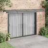 Image de VidaXL Auvent de Porte Noir 400 x 100 cm